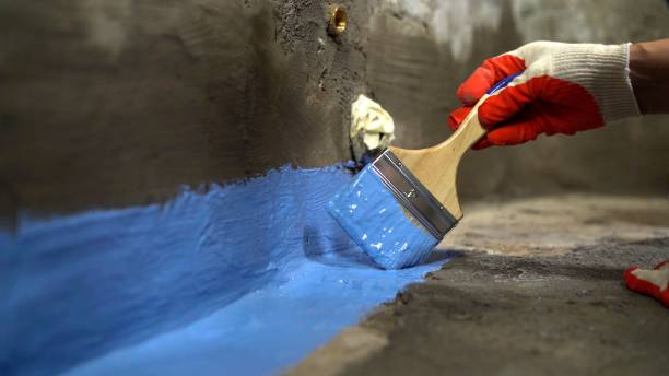 Commercial Foundation Crack Repair project at a New Egypt, NJ business property by SJ Waterproofing Pros
